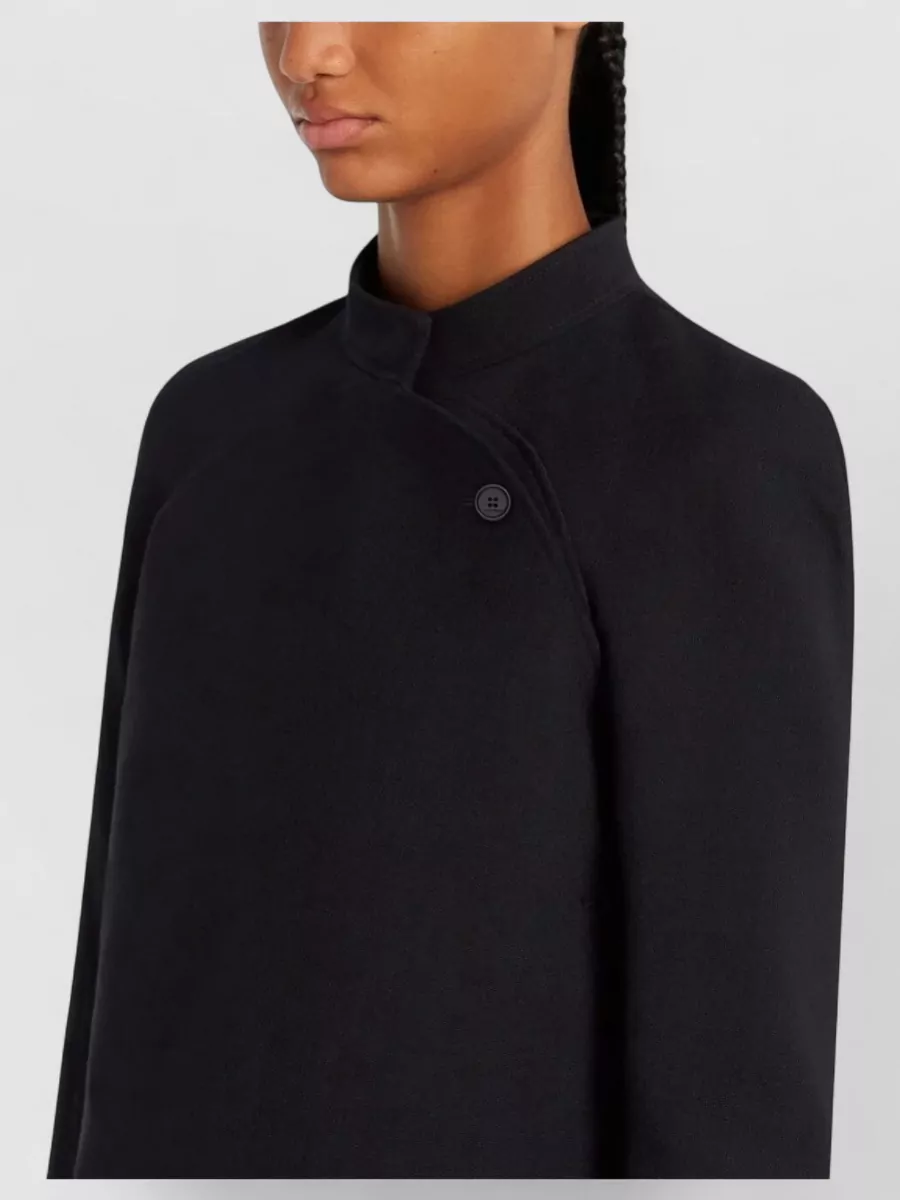Courrèges Heritage Crepe Cropped Blazer Jacket