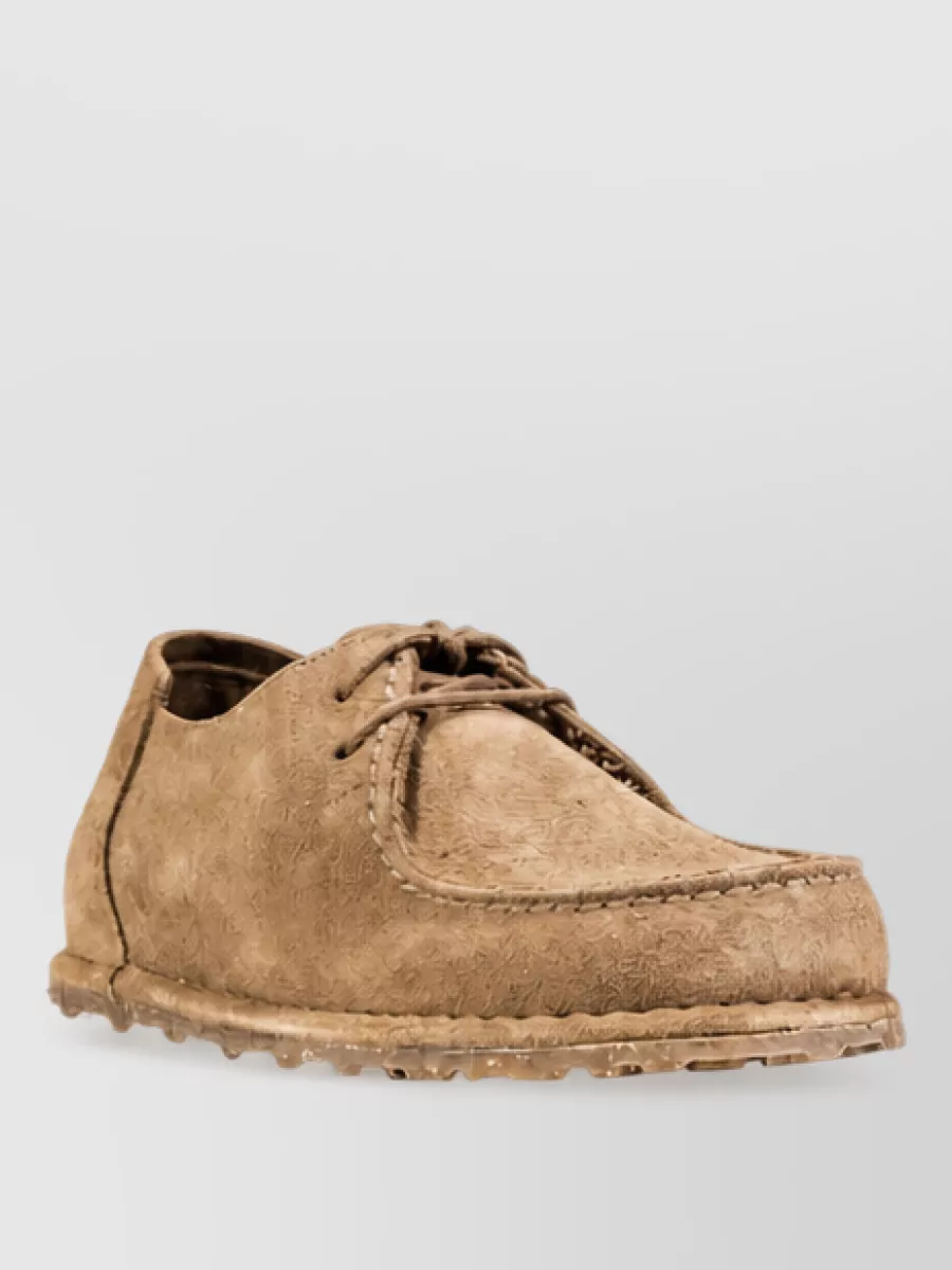Birkenstock suede leather lace-up boots
