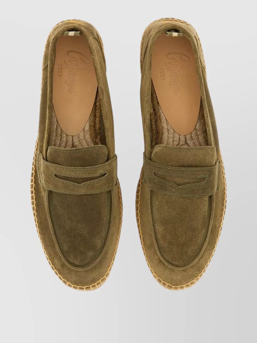 Castaner Leather Espadrilles