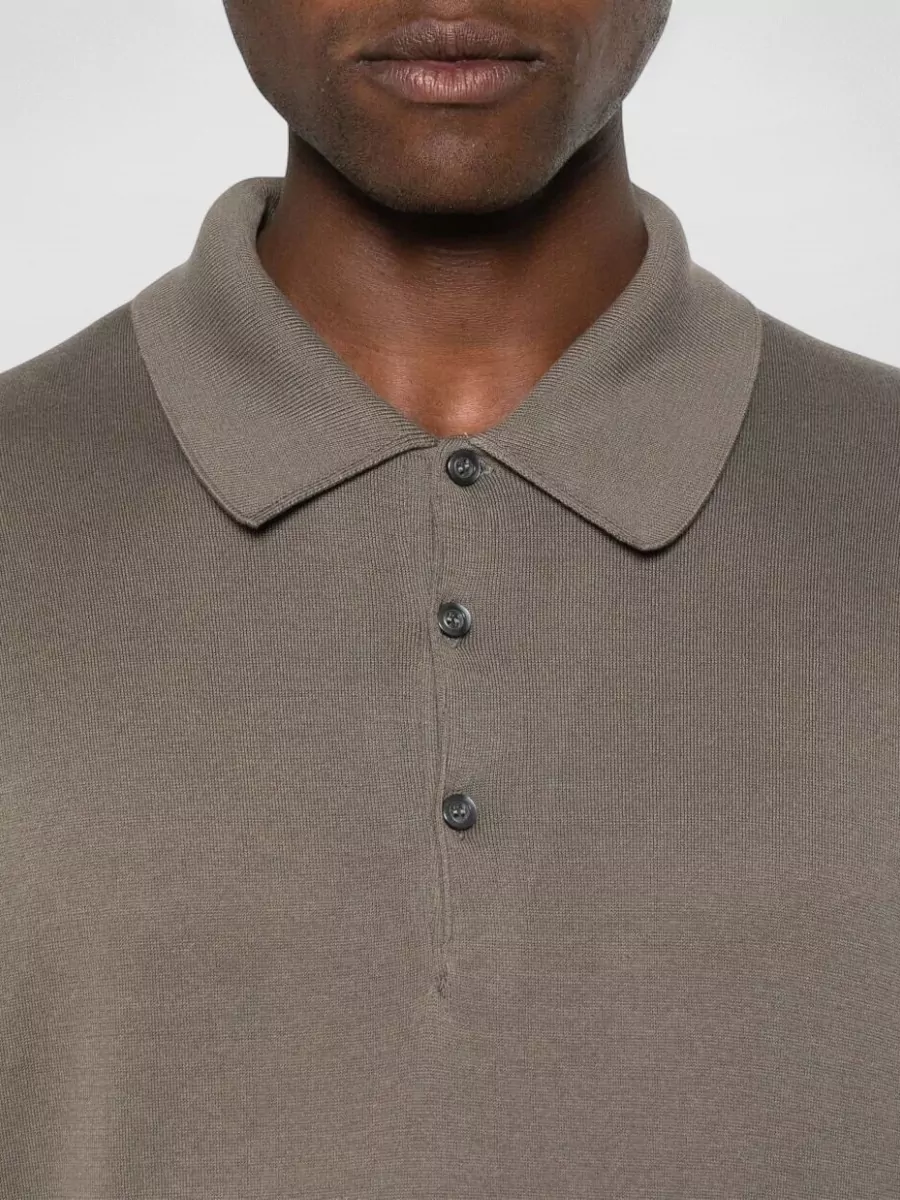 John Smedley Fine-Knit Polo Shirt