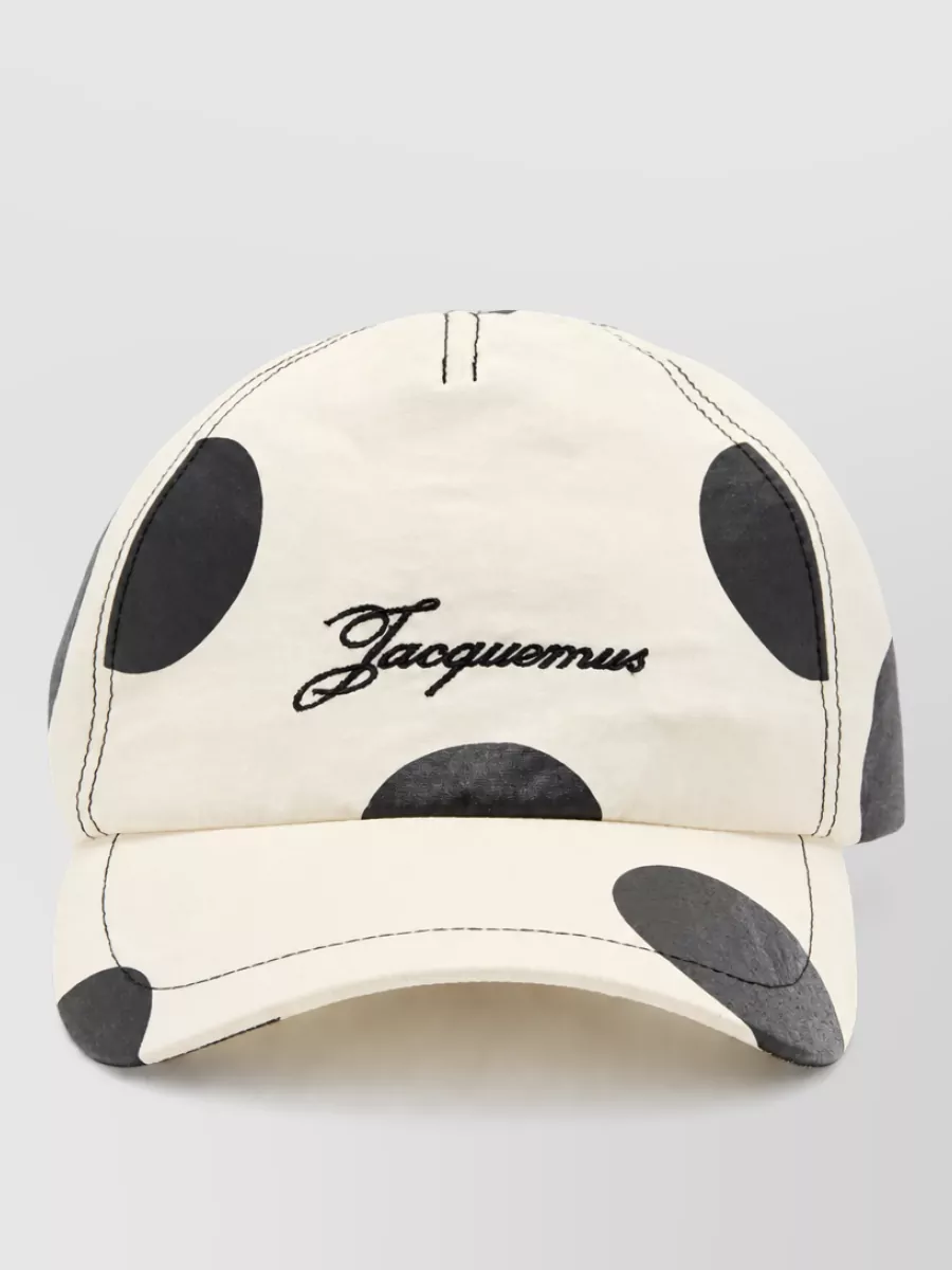 Jacquemus polka-dot baseball cap