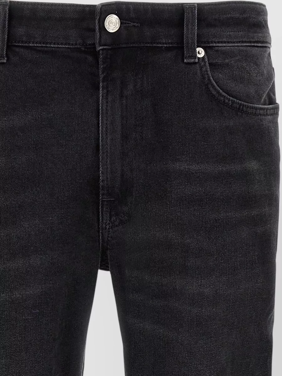 Department 5 Denim Cropped Straight-Leg Jeans