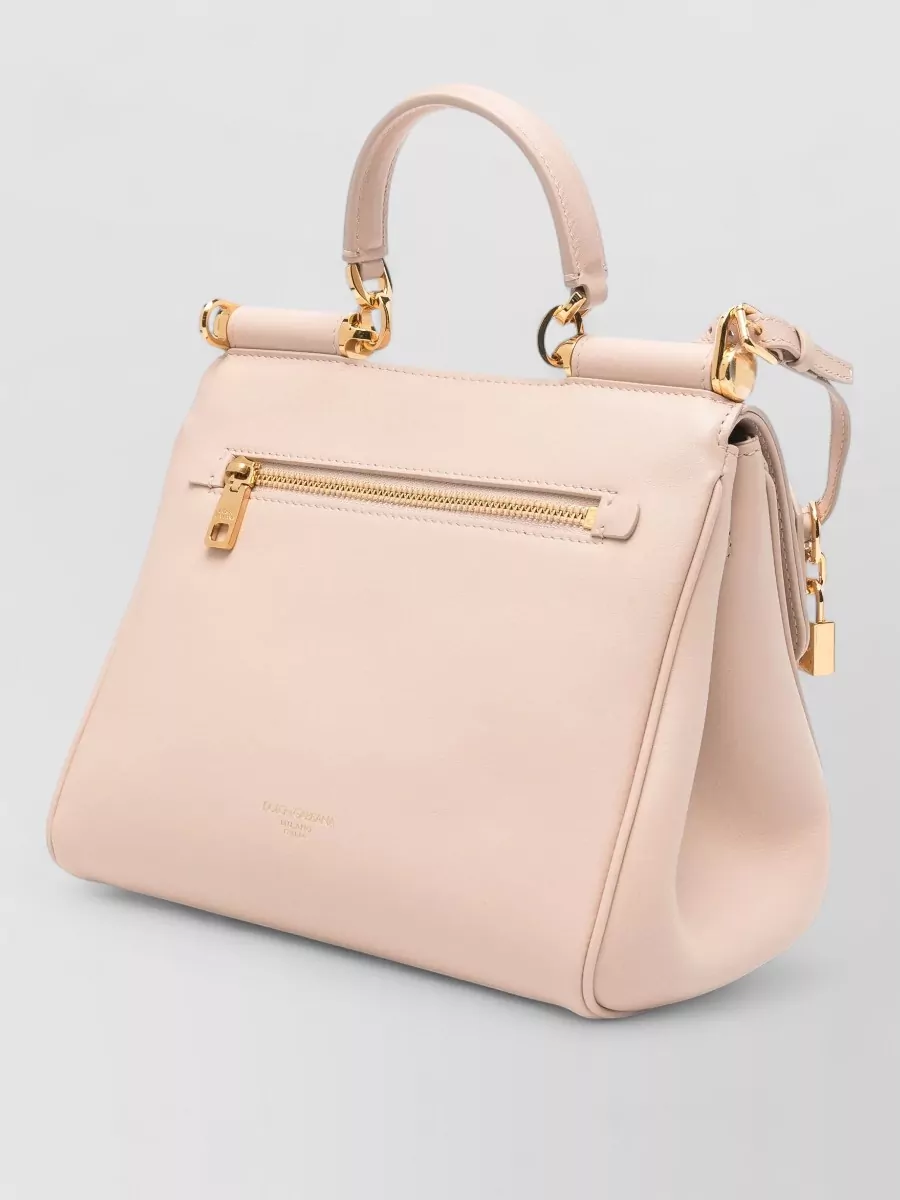 Dolce&Gabbana Clutch Bag Detachable Strap Top Handle