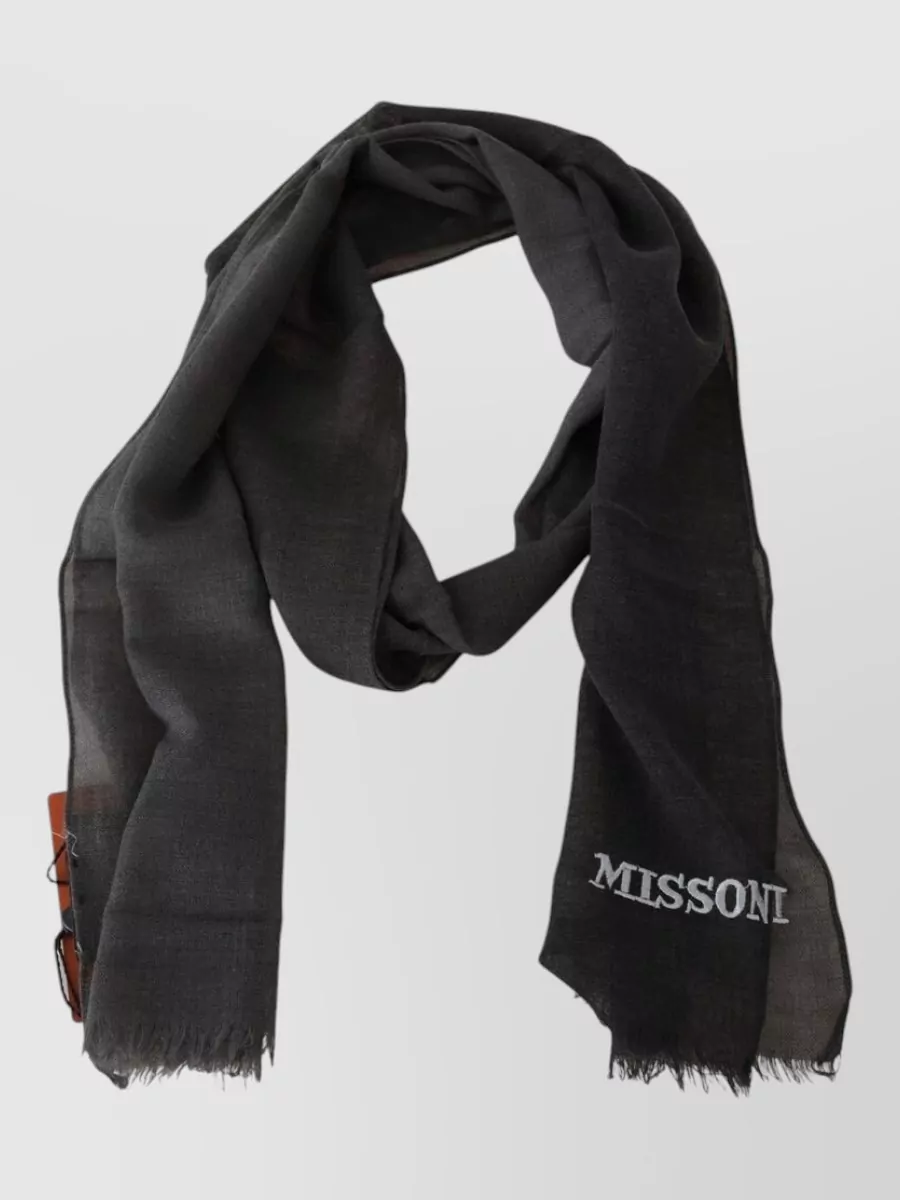 Missoni wool scarf