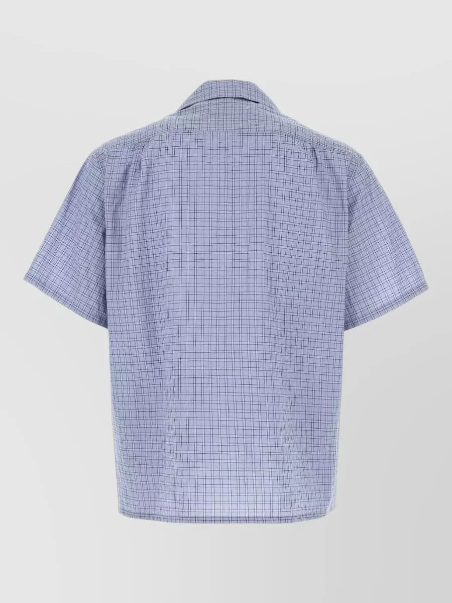 Maison Margiela Checked Short-Sleeve Shirt