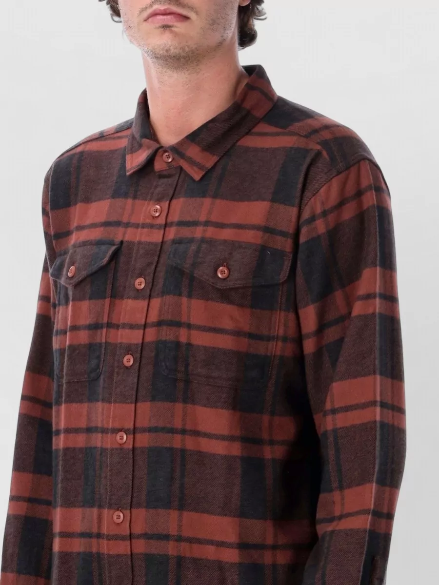 Patagonia Organic Cotton Flannel Long-Sleeve Shirt