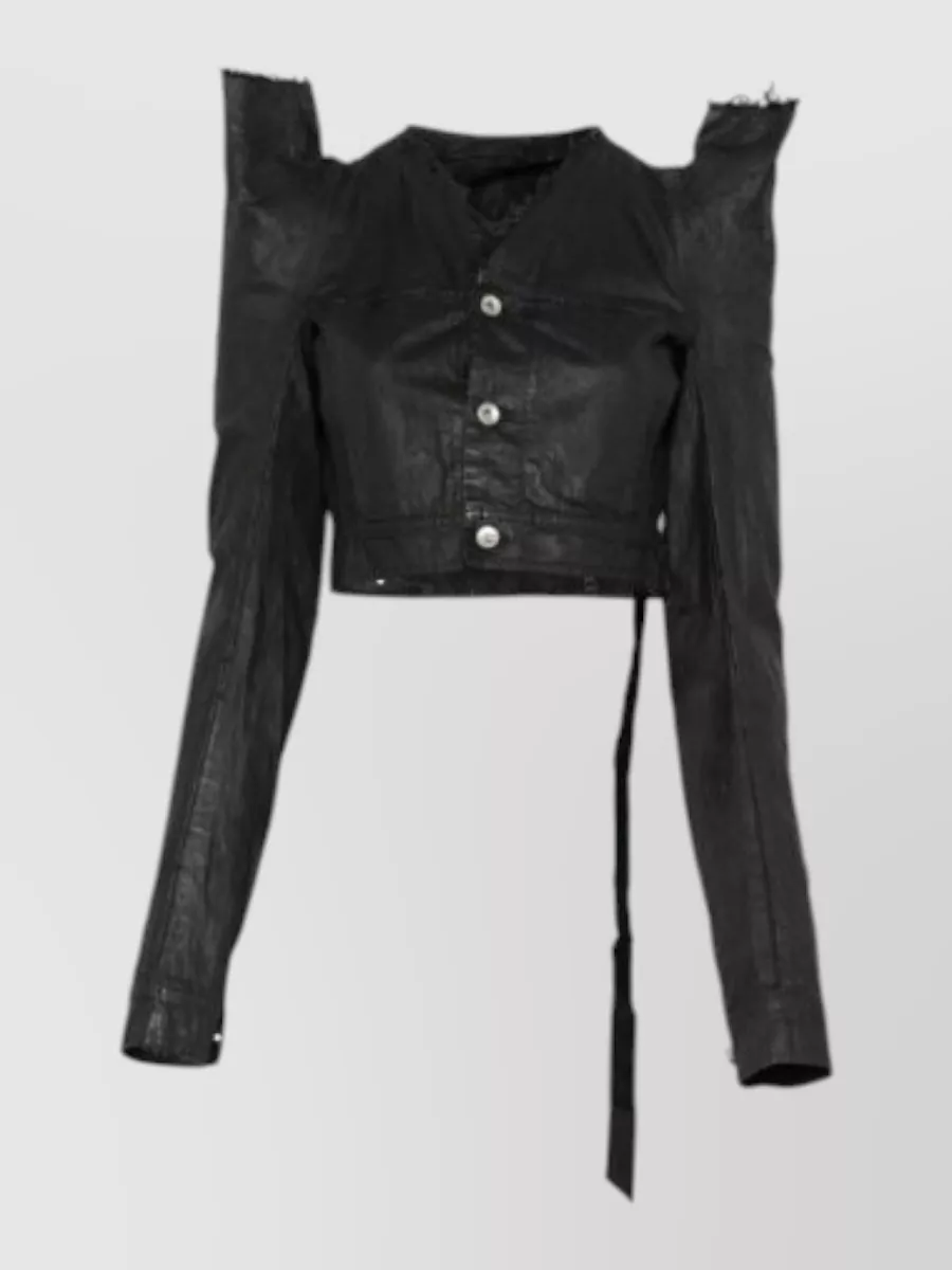 Rick Owens denim trucker jacket