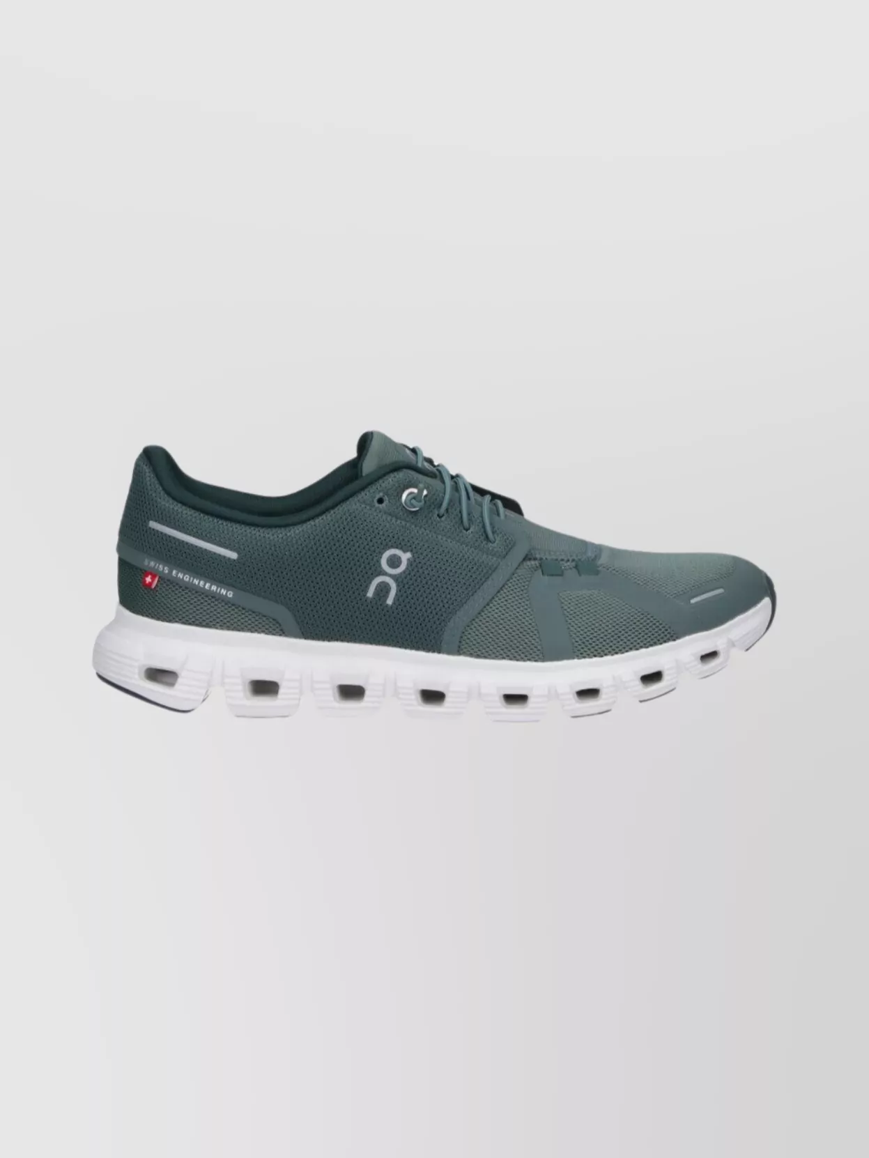 On Casual Sneakers With Mesh Upper And Rubber Outsole