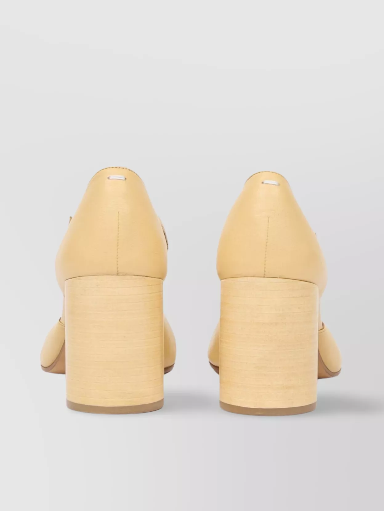 Maison Margiela Block Heel Strappy Tabi Toe Pumps