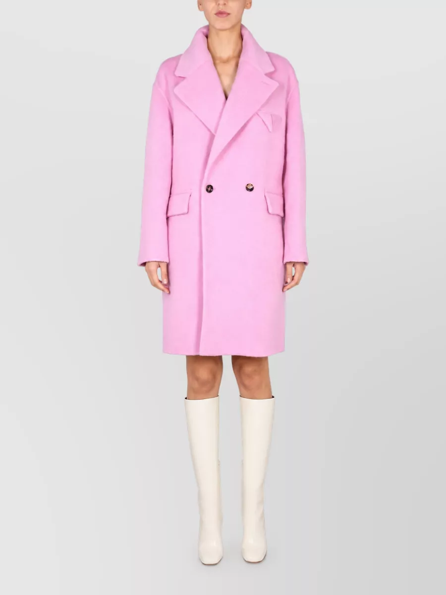 Bottega Veneta Wool Double-Breasted Coat