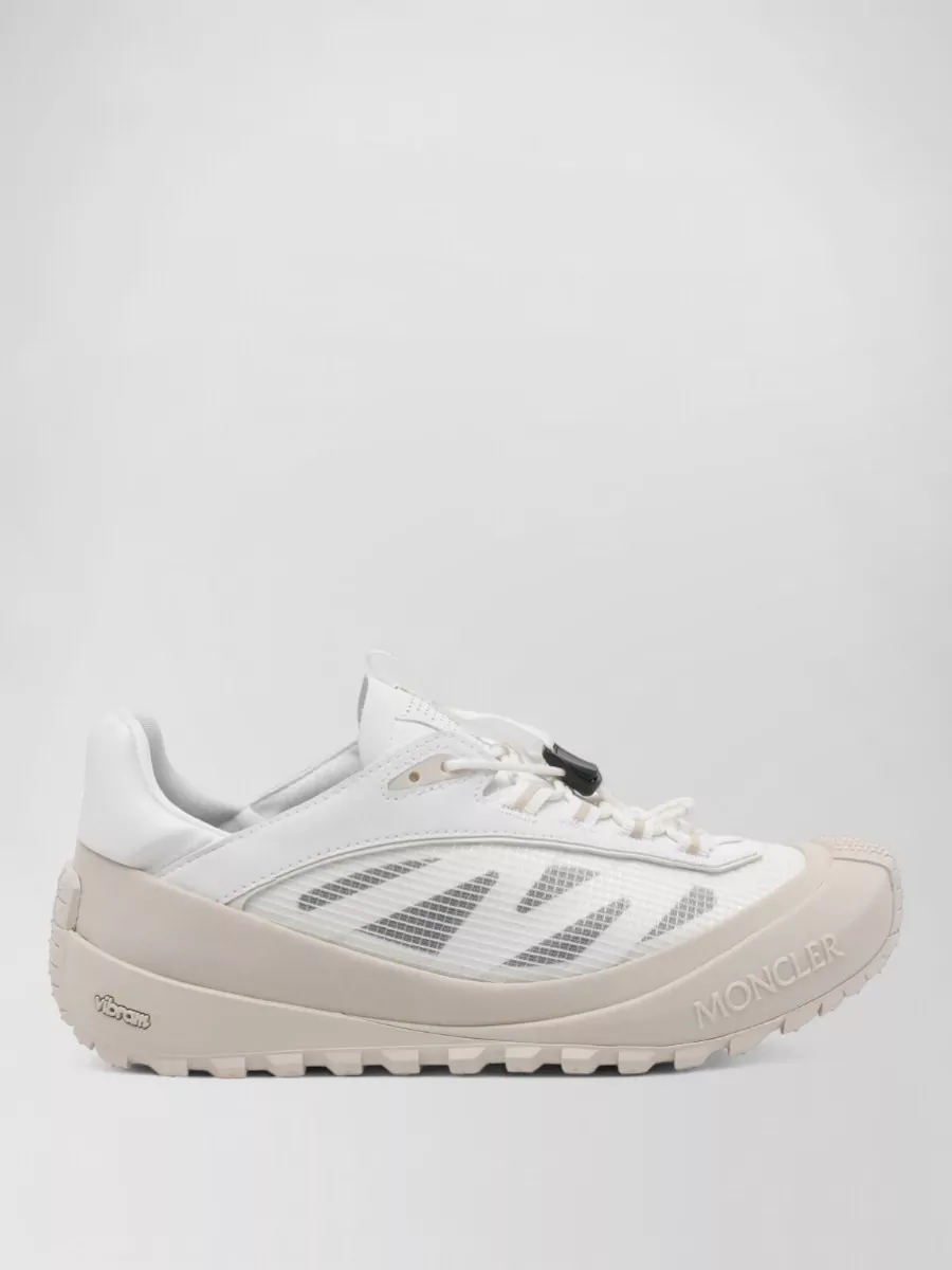 Moncler Trailgrip Low Top Sneakers Leather Mesh