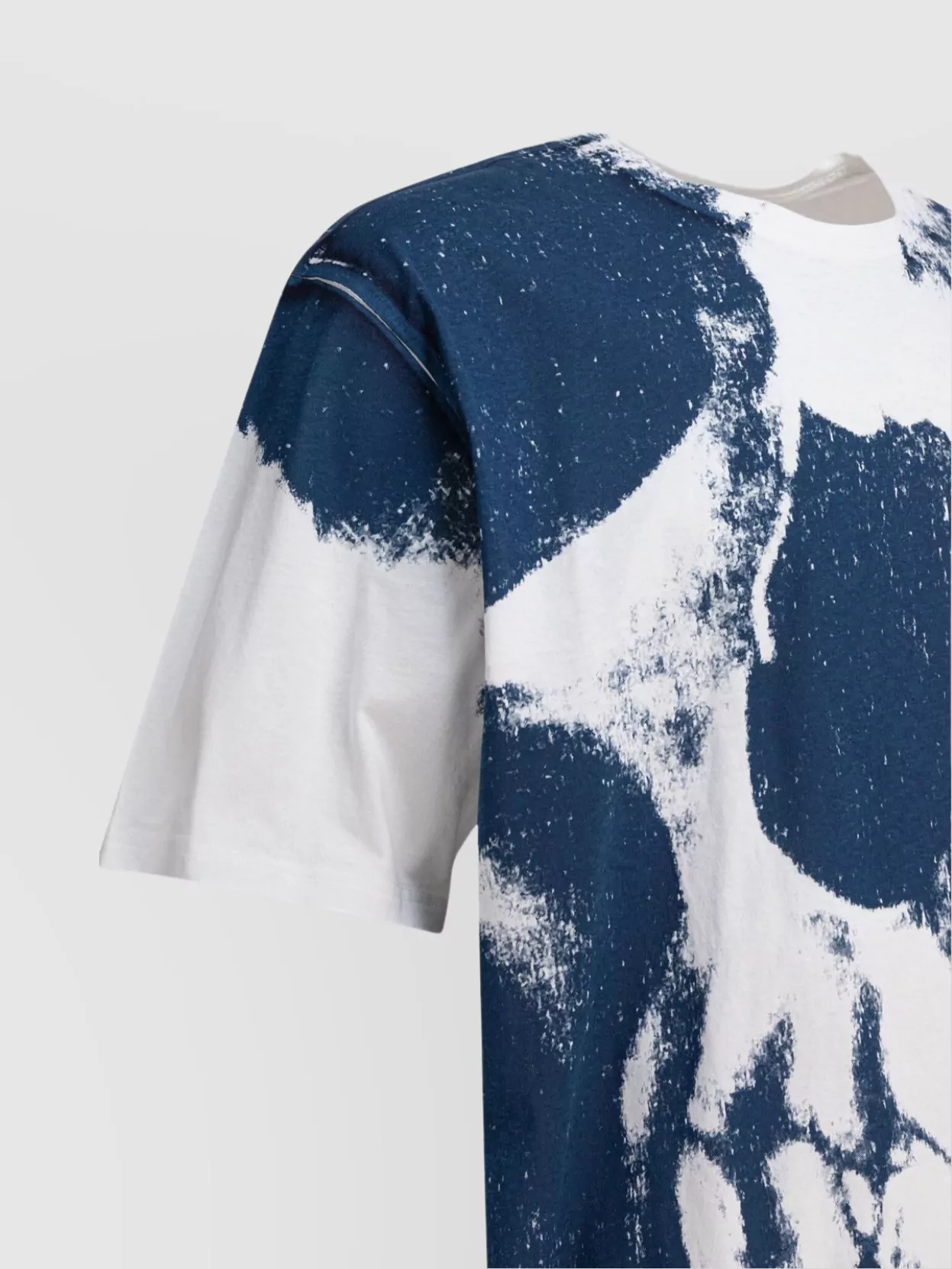 Alexander Mcqueen Skull Print Crewneck T-shirt
