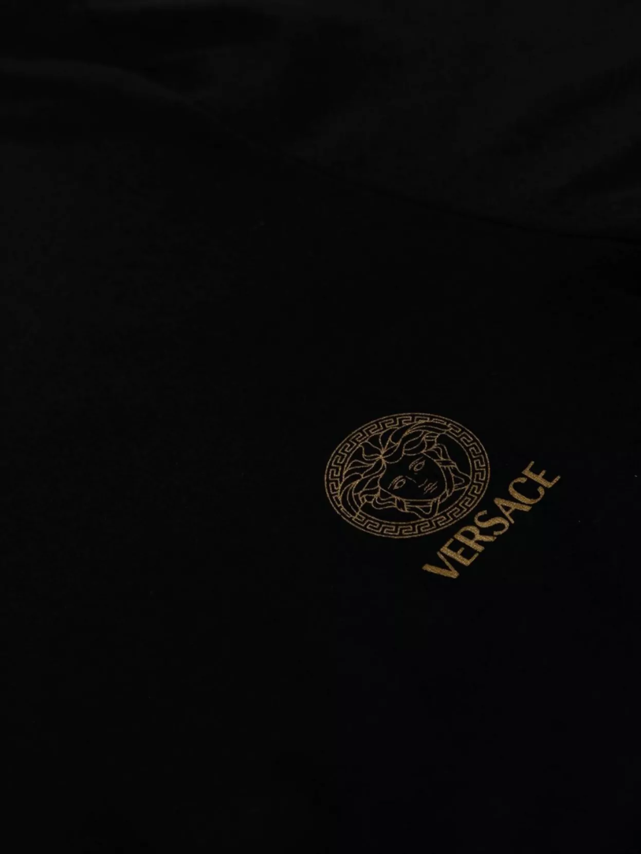 Versace Medusa Emblem V-Neck Shirt