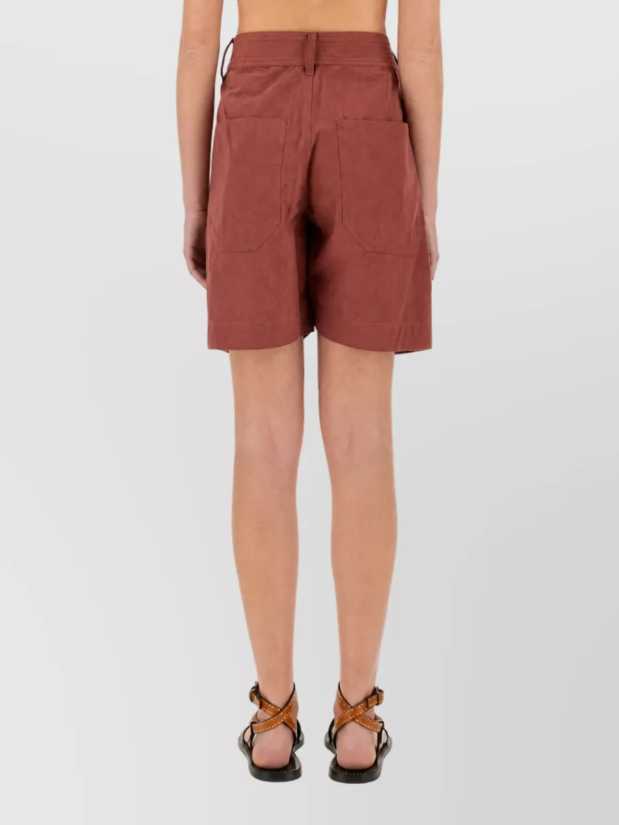 Isabel Marant Cotton Cropped Trousers