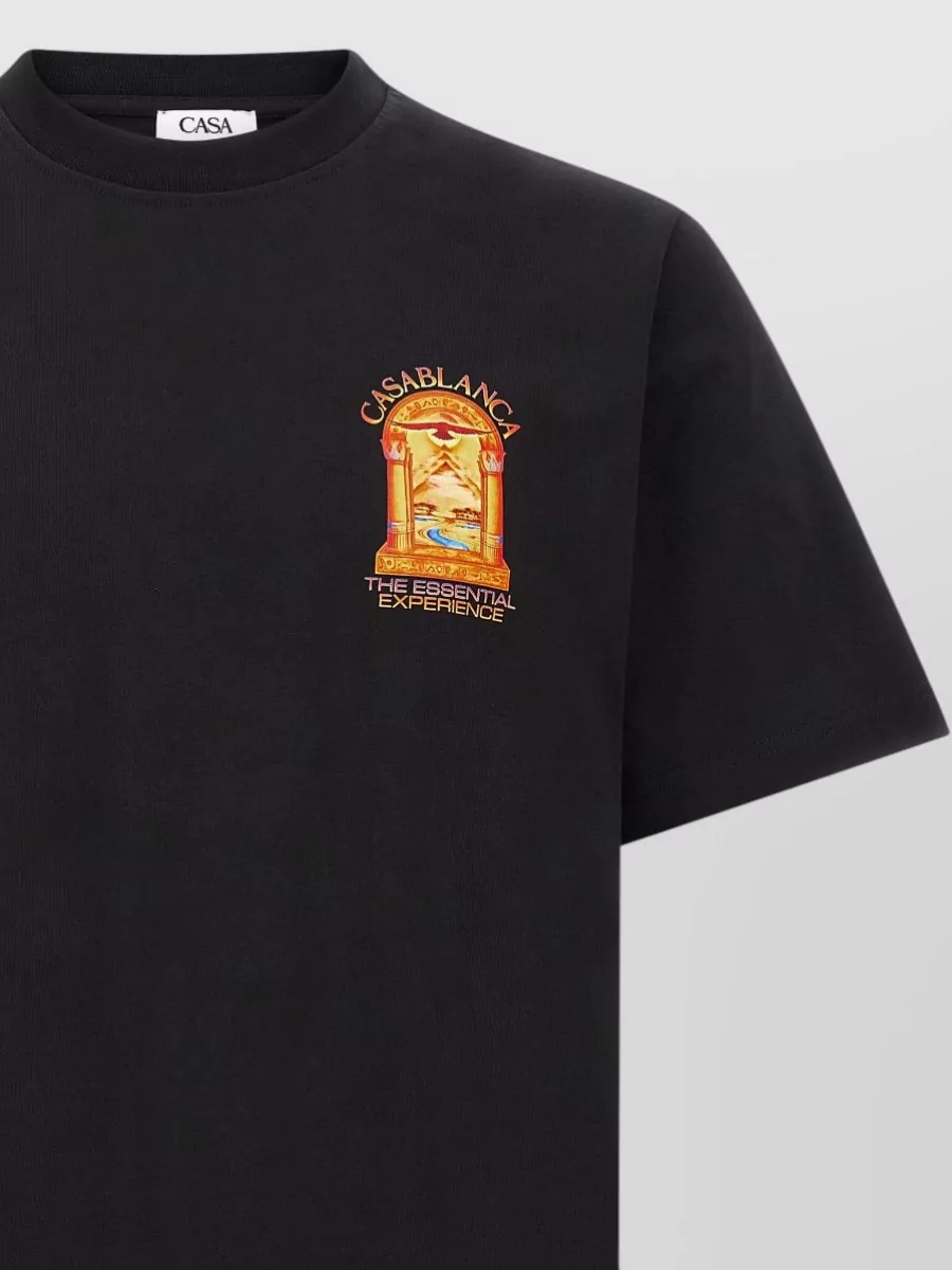 Casablanca Hermons Mirage Arch Printed T-Shirt