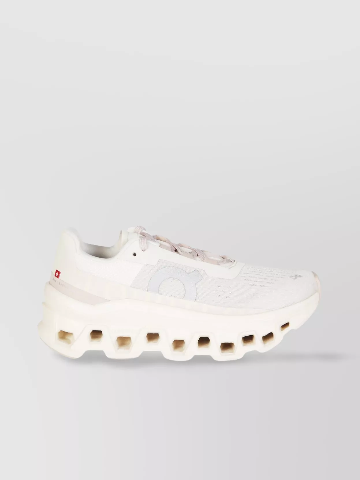 On Running Cloud Padded Collar Perforated Sneakers