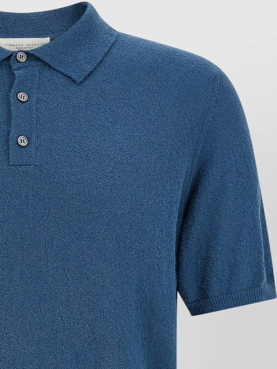 Roberto Collina Short-Sleeve Polo Shirt