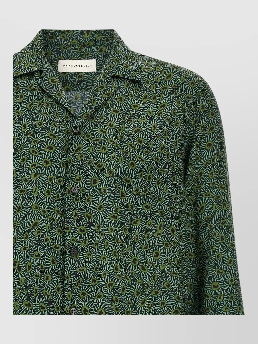 Dries Van Noten hemp shirt