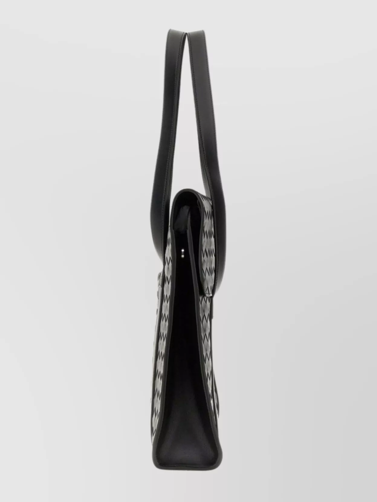 Bottega Veneta Textured Shoulder Bag Dual Top Handles
