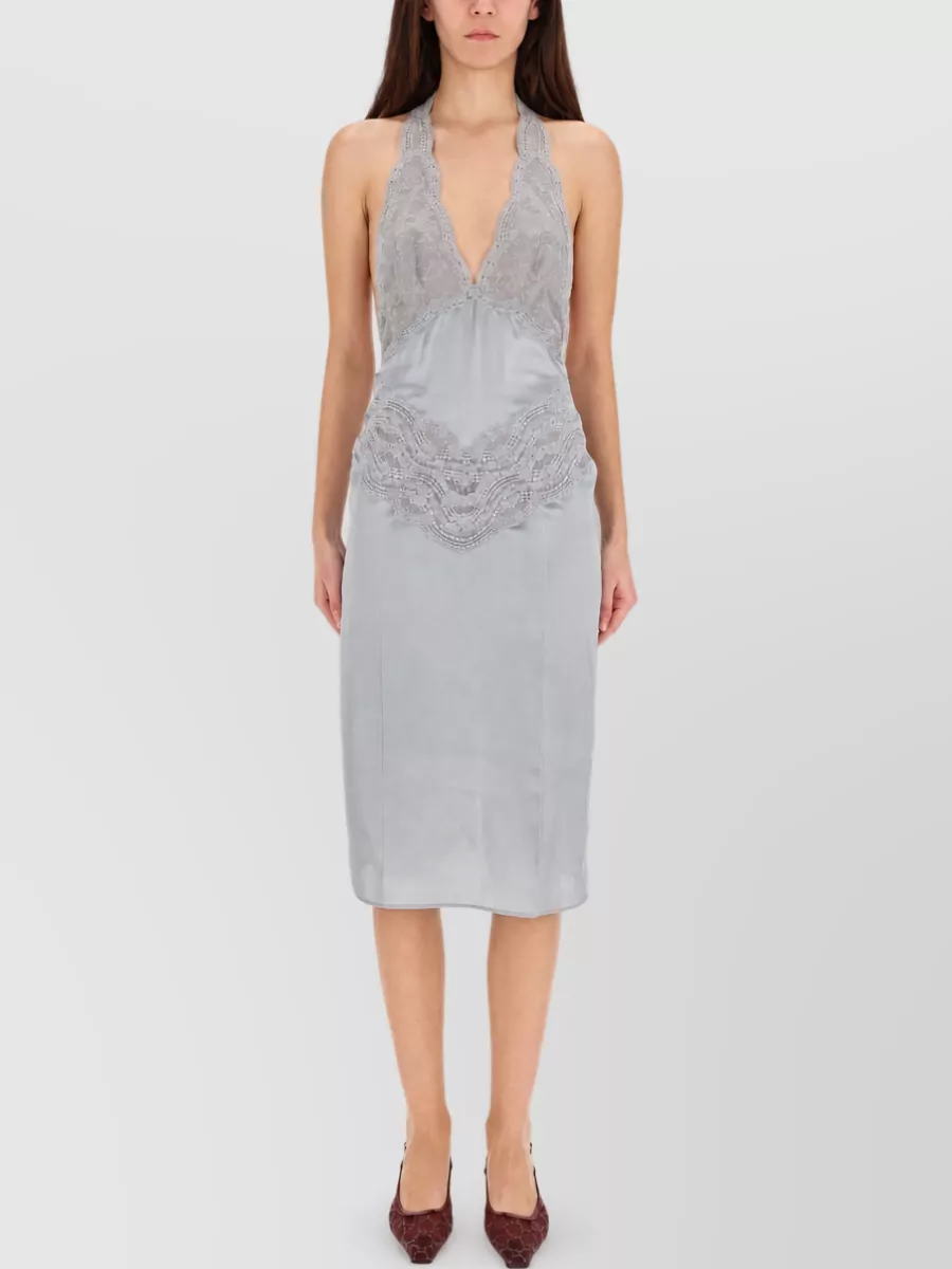 Gucci silk midi dress