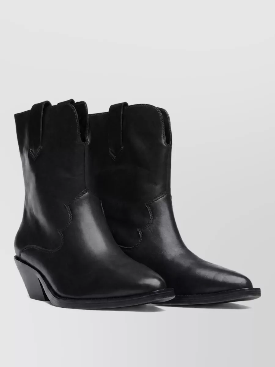 Ash leather ankle boots