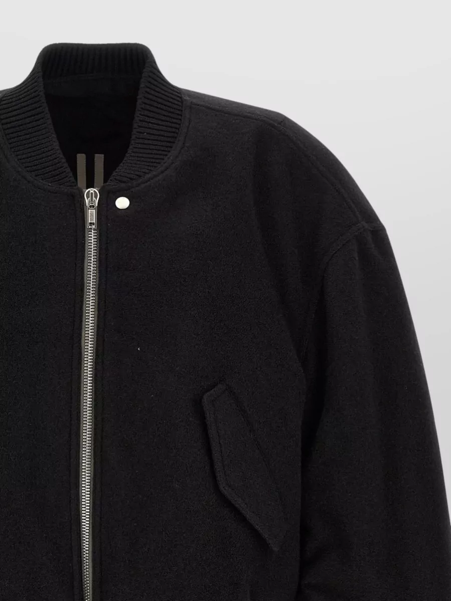 Rick Owens Wool Bomber Jacket