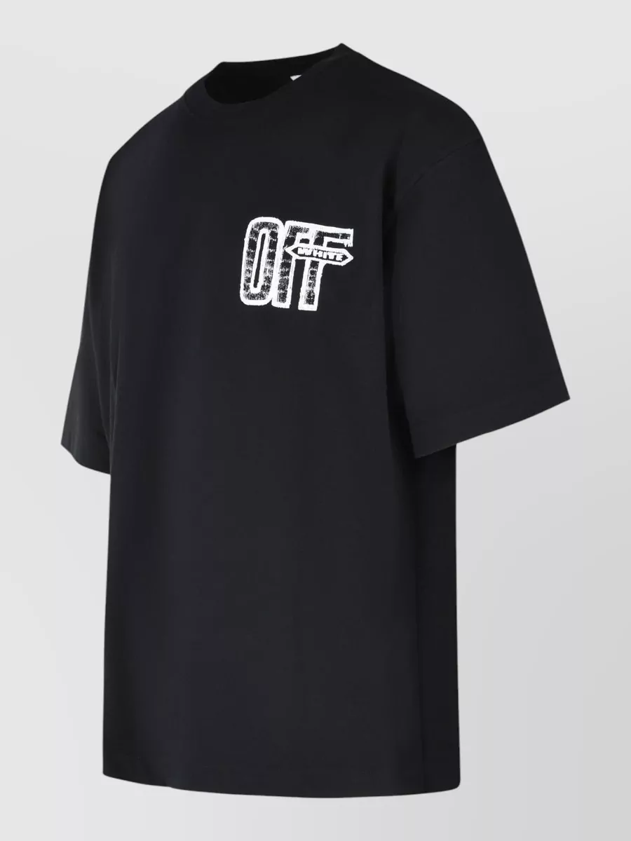 Off-White Cotton T-Shirt