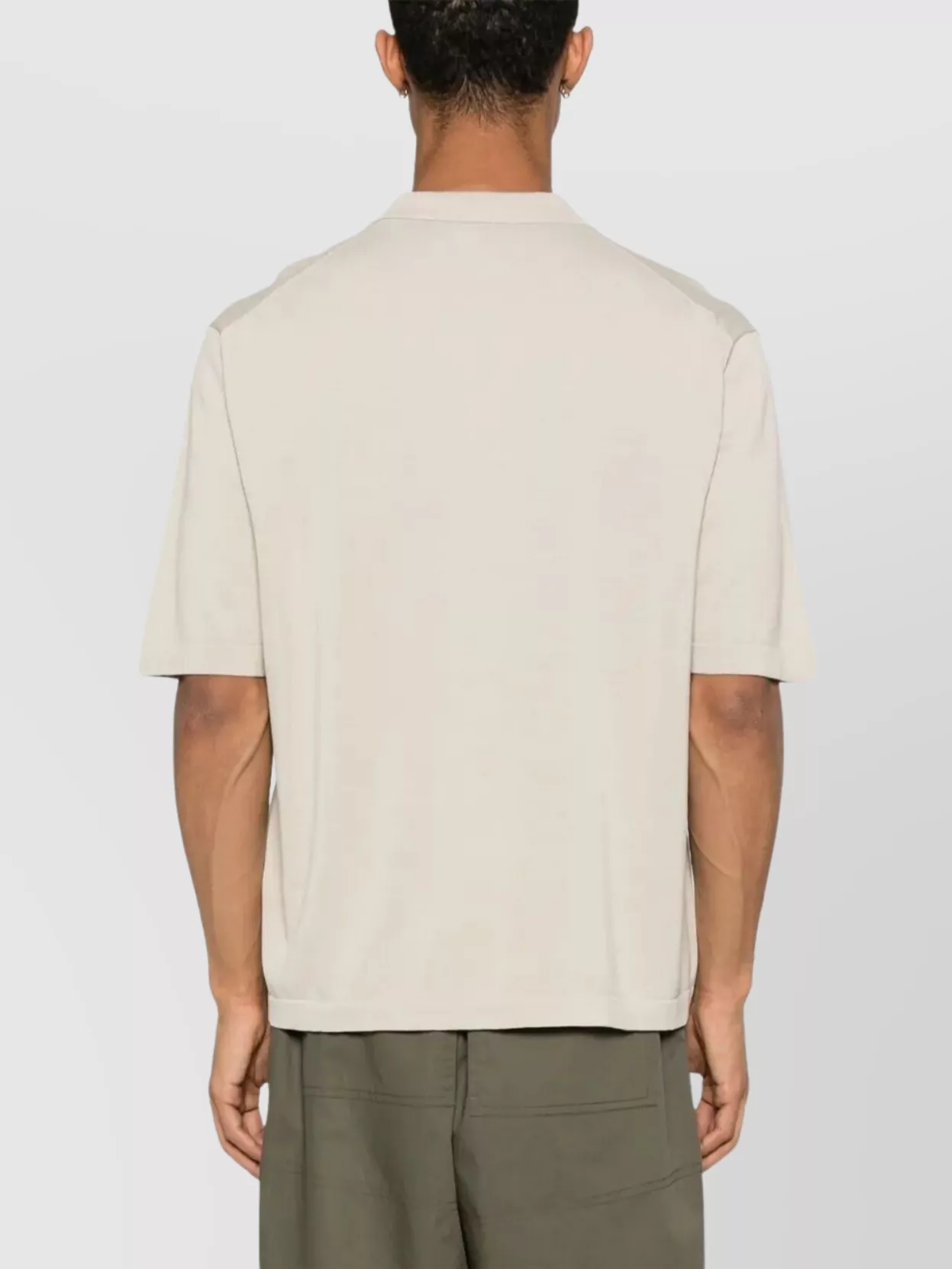Aspesi Short Sleeves Bowling Shirt