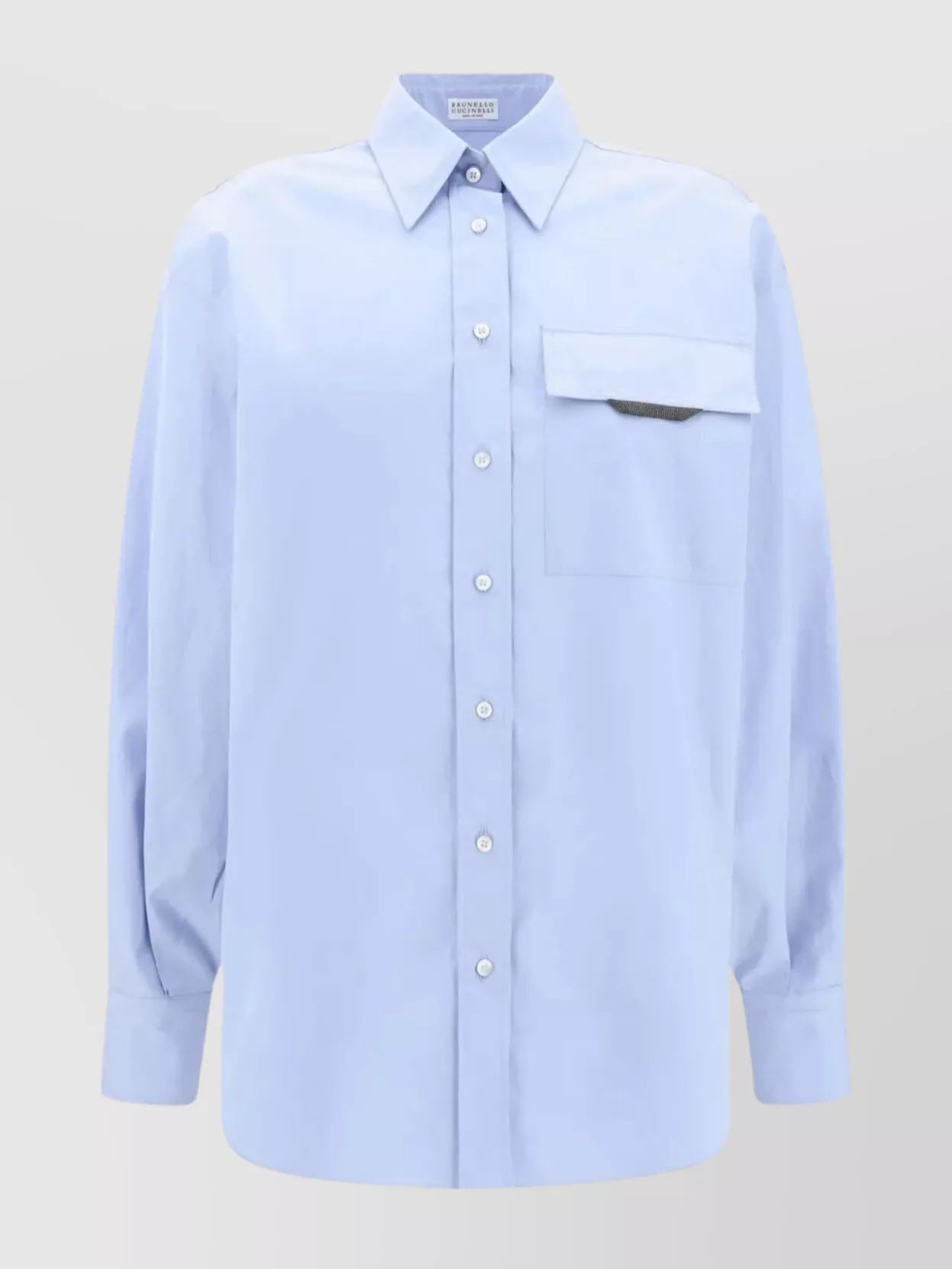 Brunello Cucinelli Shirt With Iconic Jewelry Detail