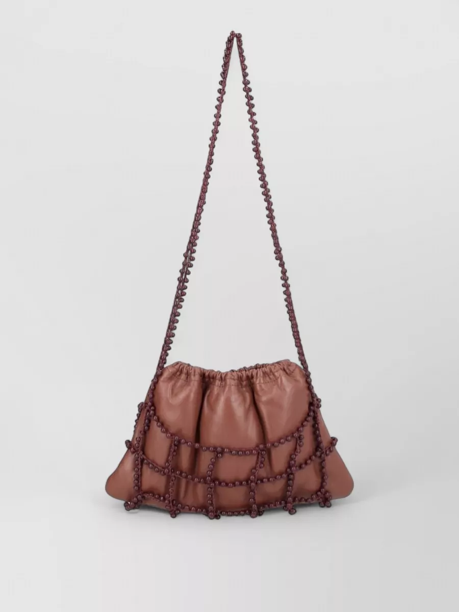 Alysi Leather Crossbody Bag
