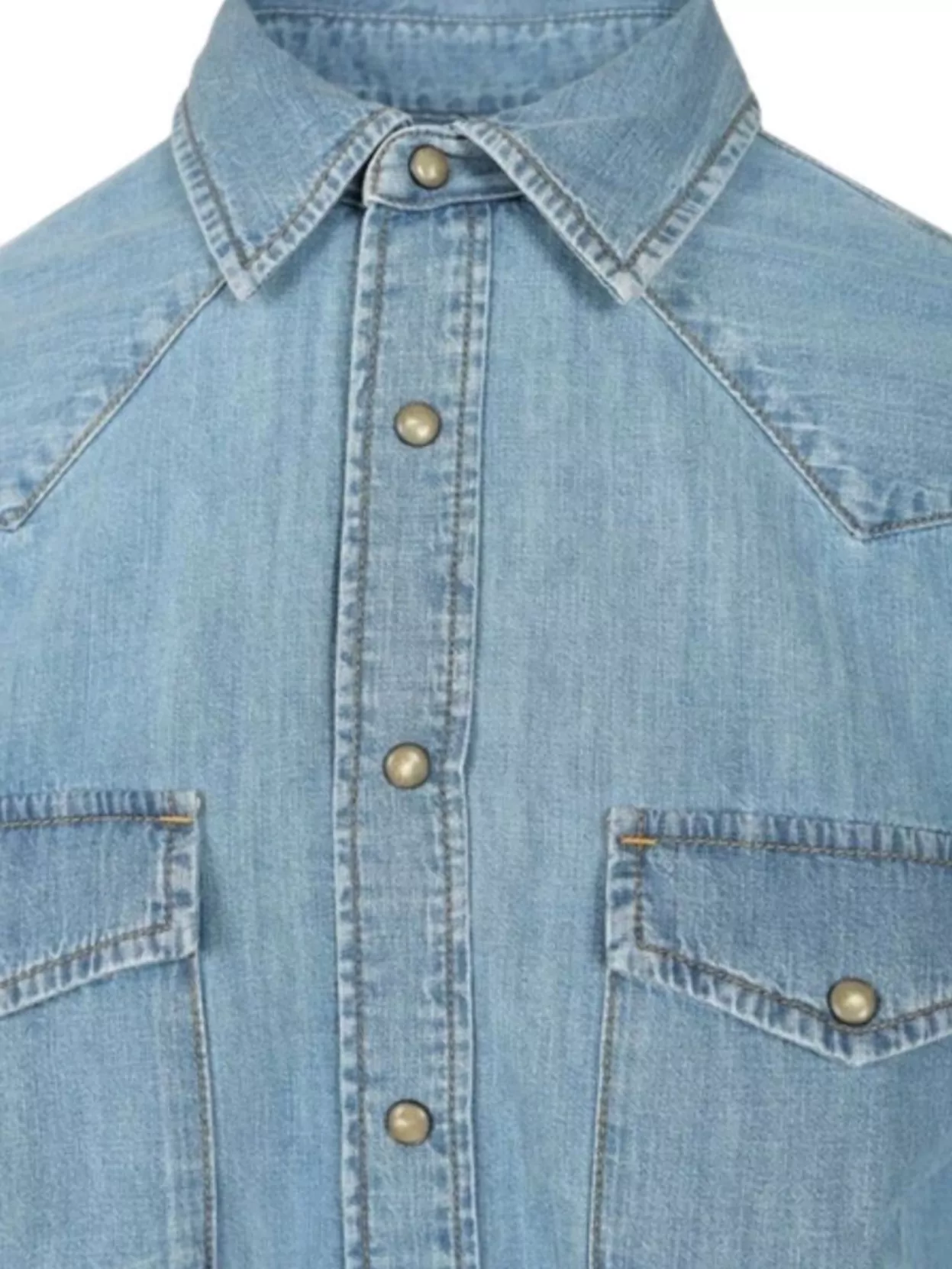 Jacob Cohen Button-Down Collar Long Sleeve Denim Shirt