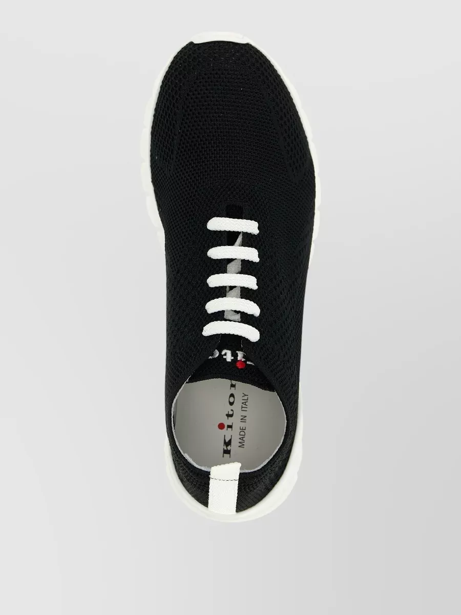 Kiton Knit Low-Top Sneakers