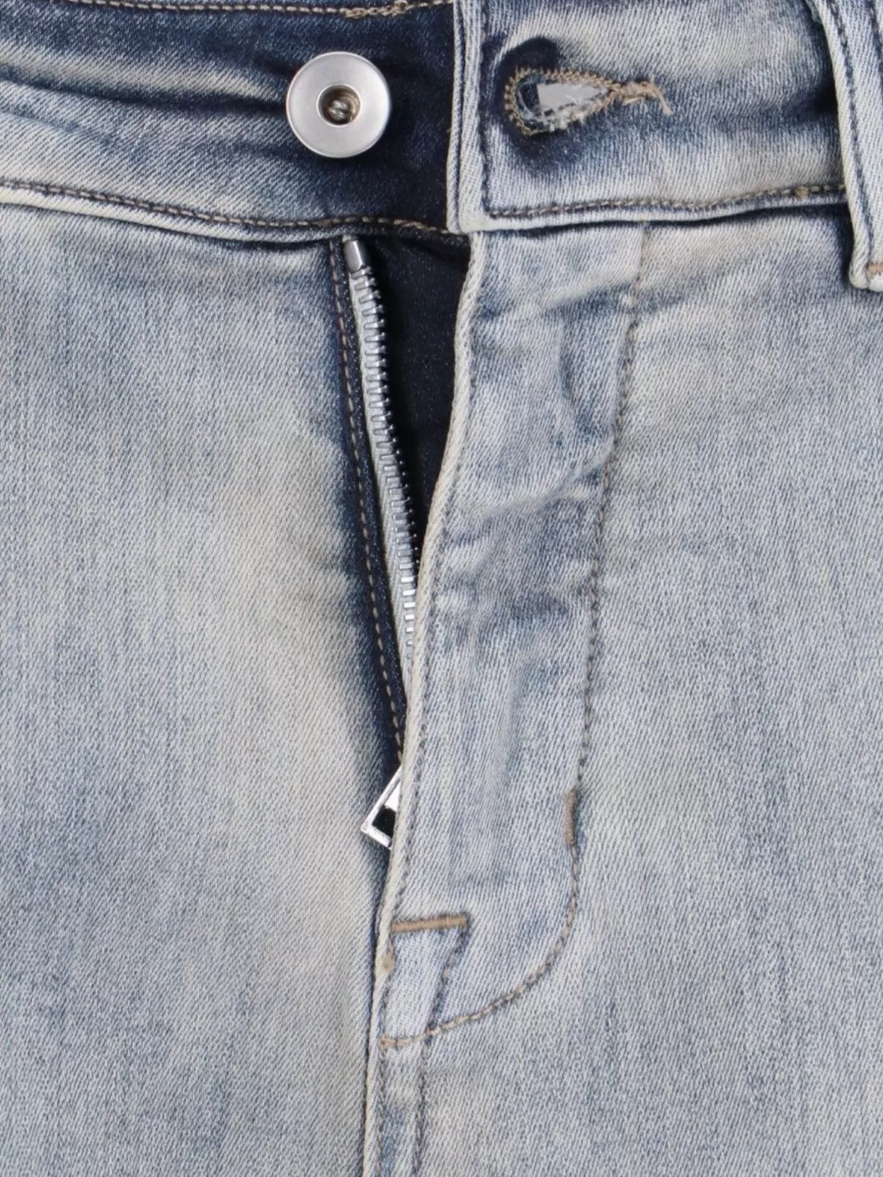 Rick Owens Drkshdw Flared Leg Trousers With Belt Loops And Back Pockets