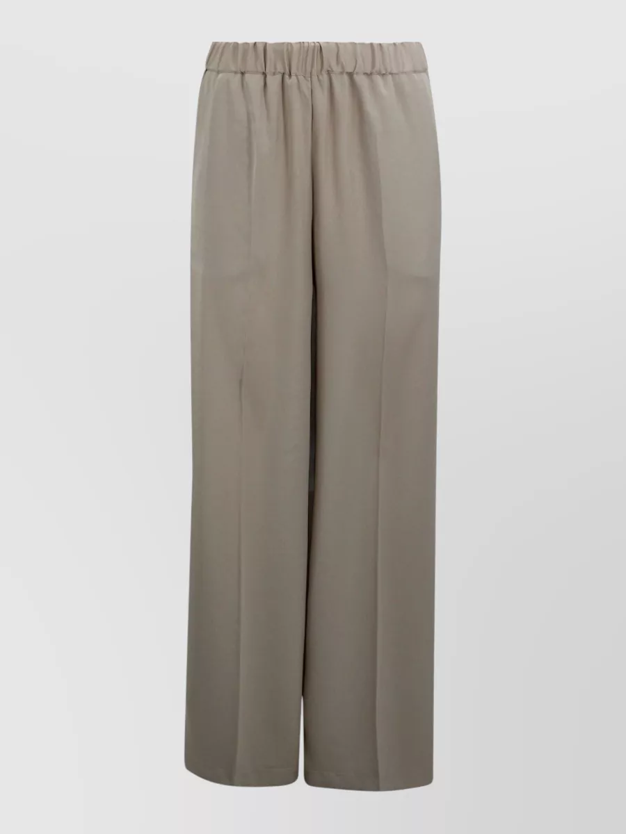 Parosh high-rise wide-leg palazzo trousers