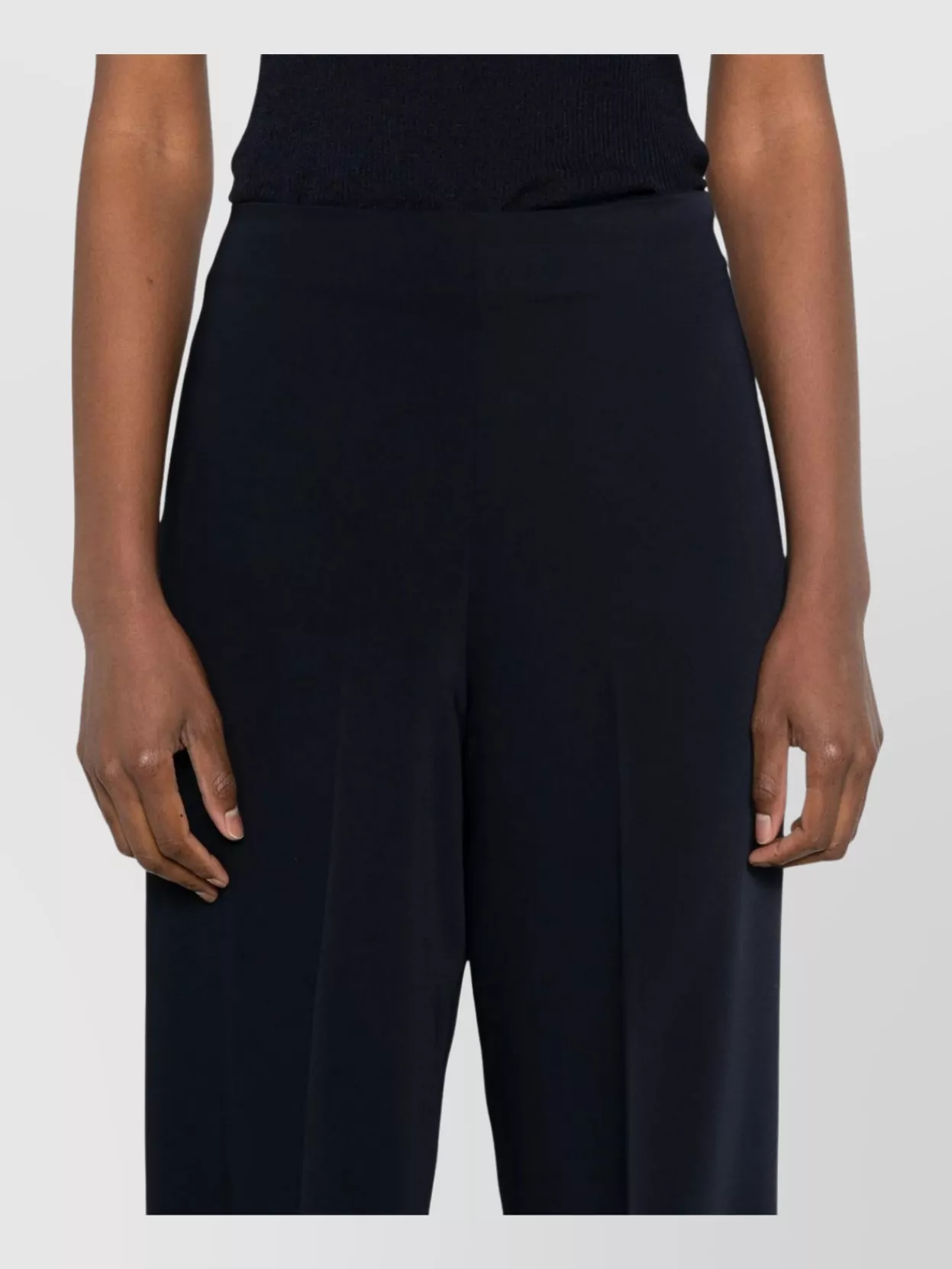 Parosh Tailored Trousers With High Waist And Wide-Leg Design