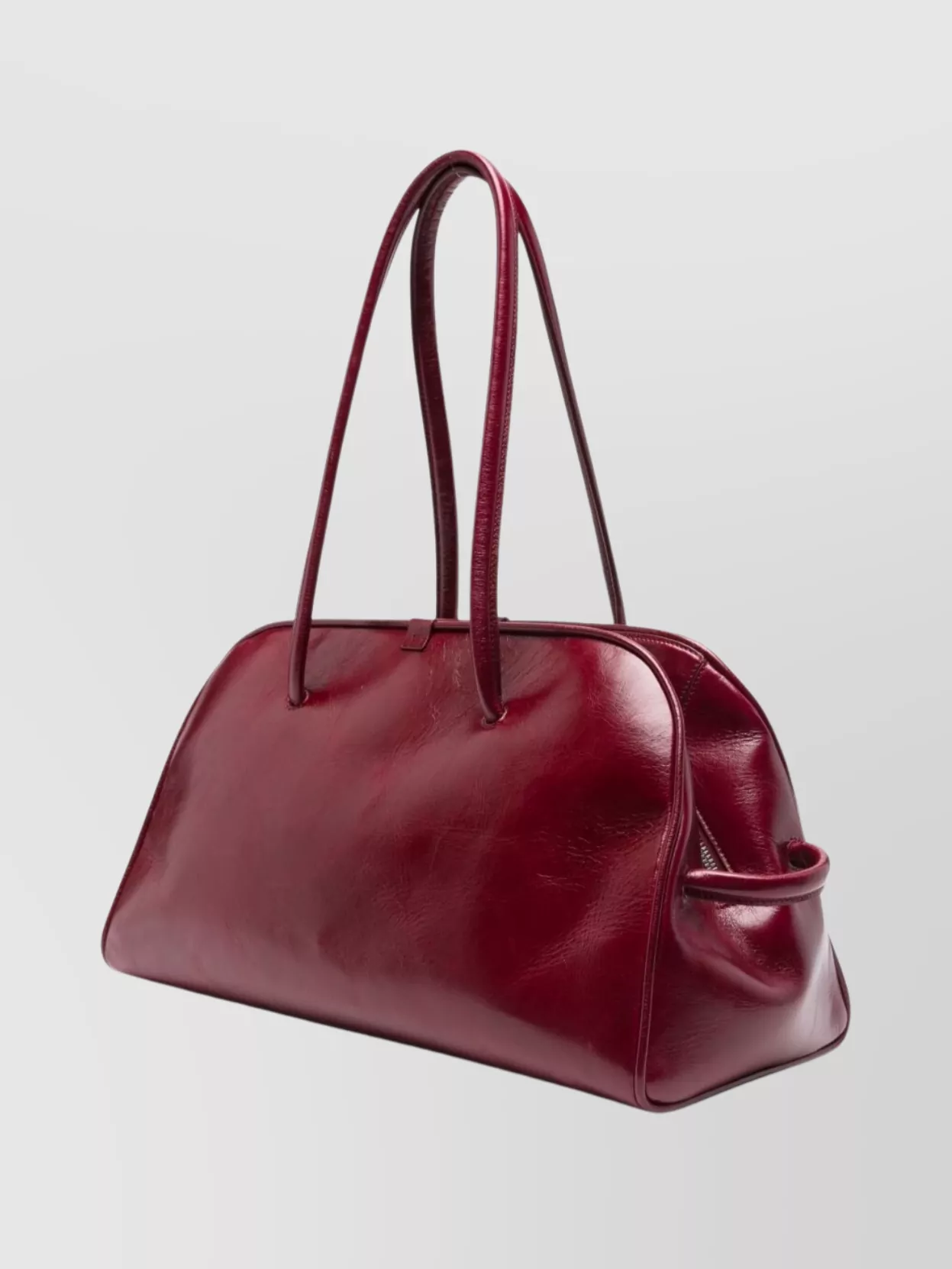 Jacquemus Structured Leather Tote Knotted Detail