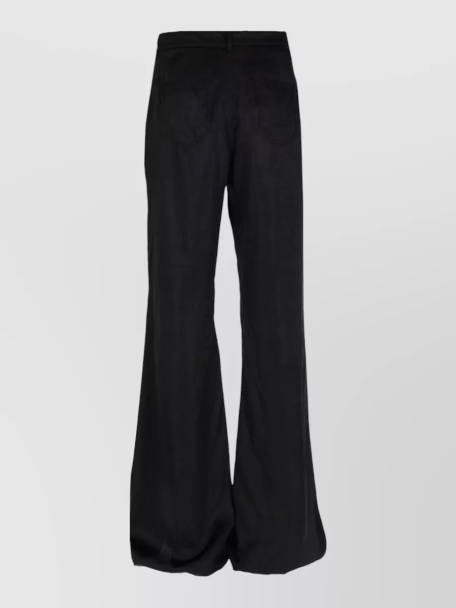 Rick Owens Bolan Bootcut Belt Loop Five Pocket Trousers