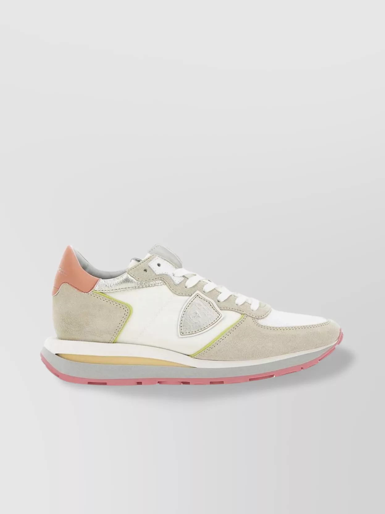 Philippe Model Elevated Heel Sneakers Metallic Accents