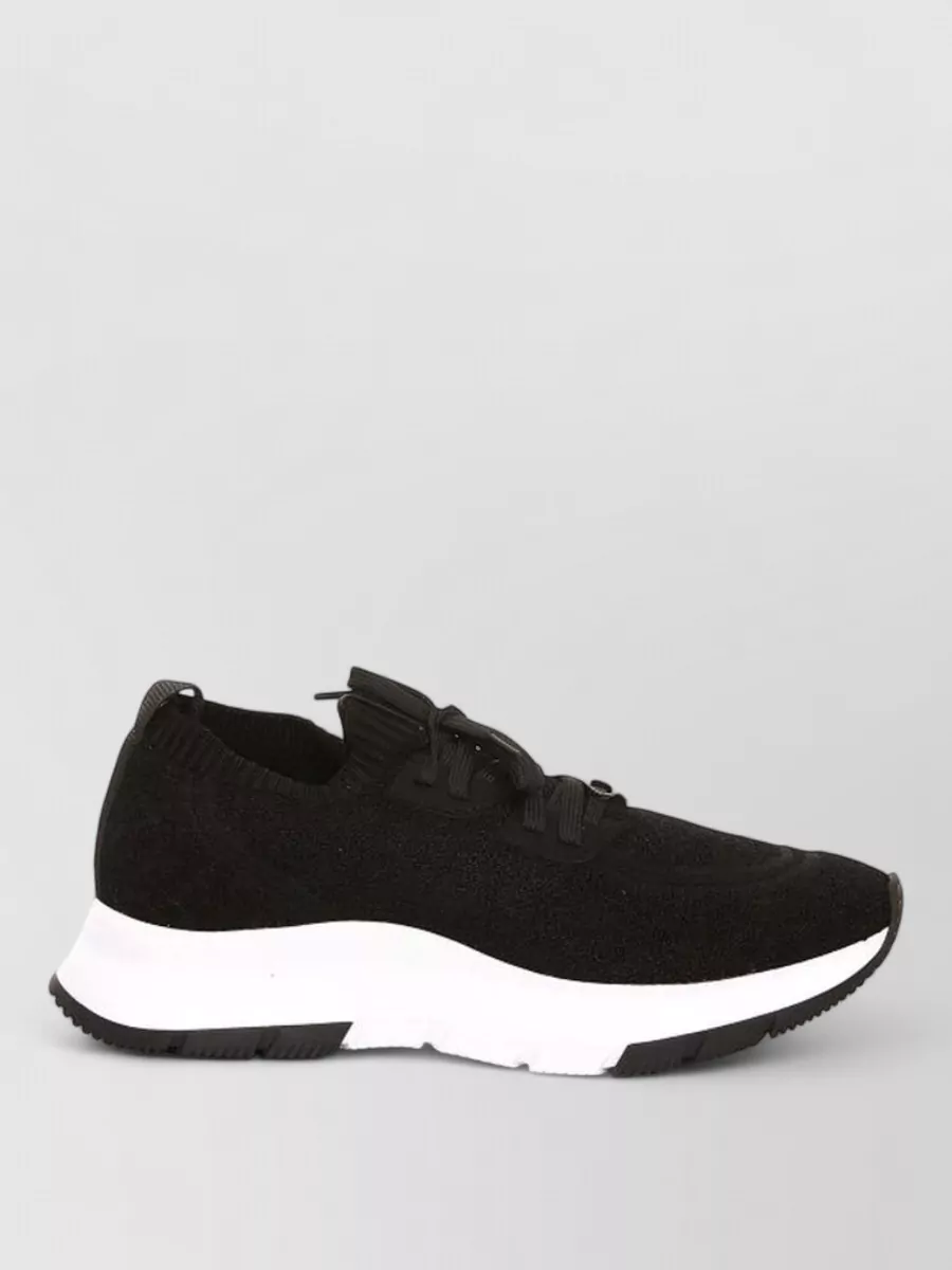 Gianvito Rossi Fabric Lace-Up Sneakers