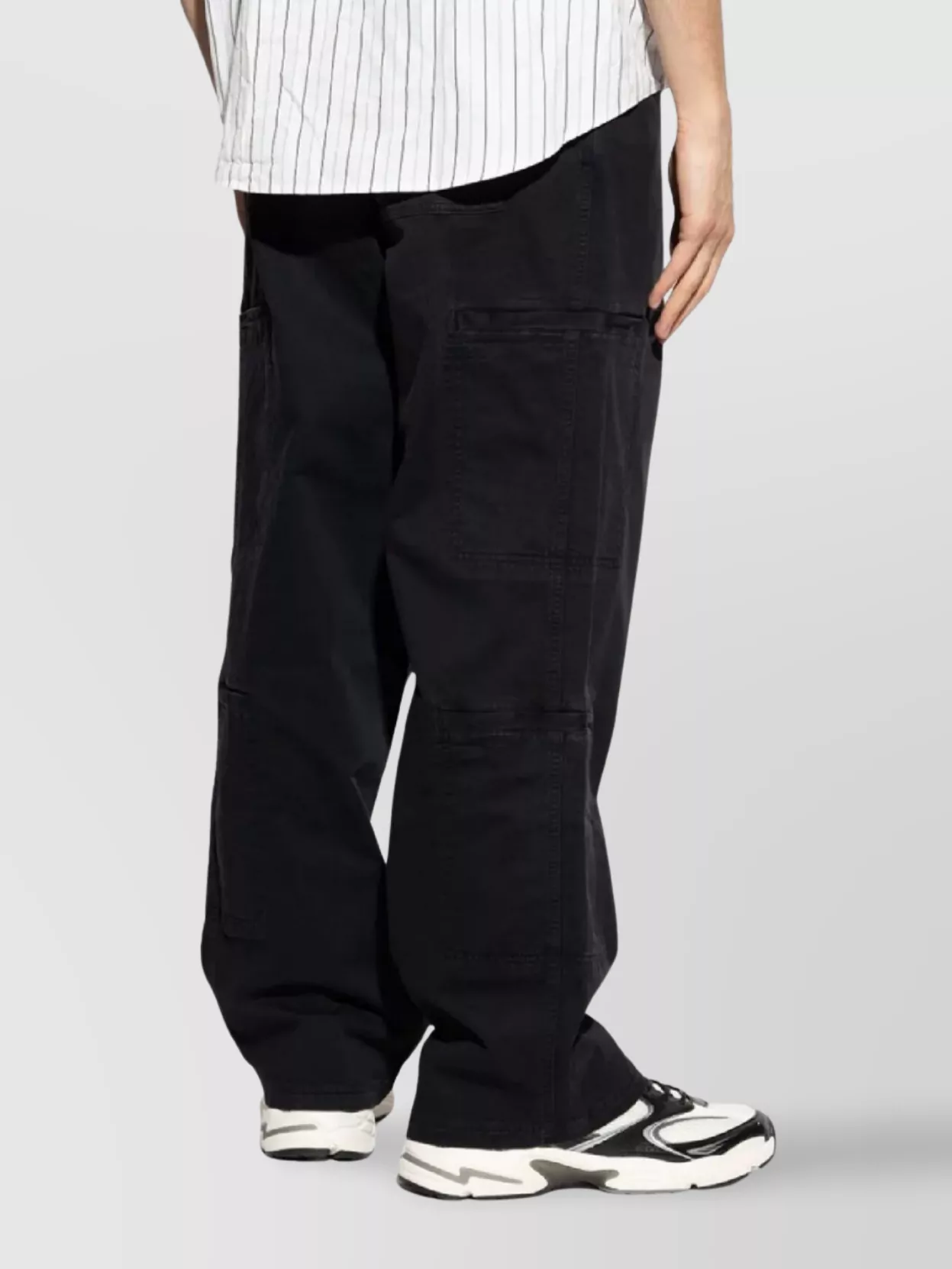 Represent Cargo Pant With Belt Loops And Side Pockets