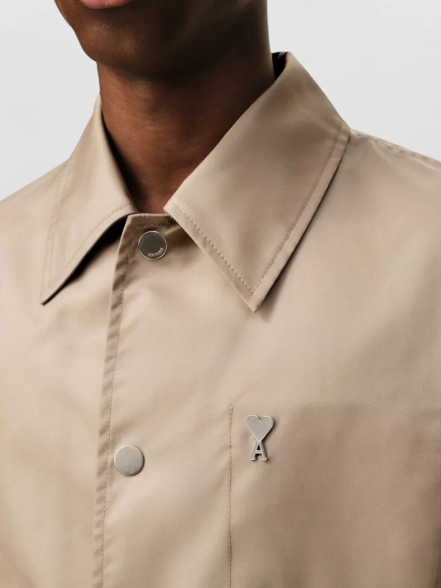 Ami Paris Water-Repellent Lightweight Jacket