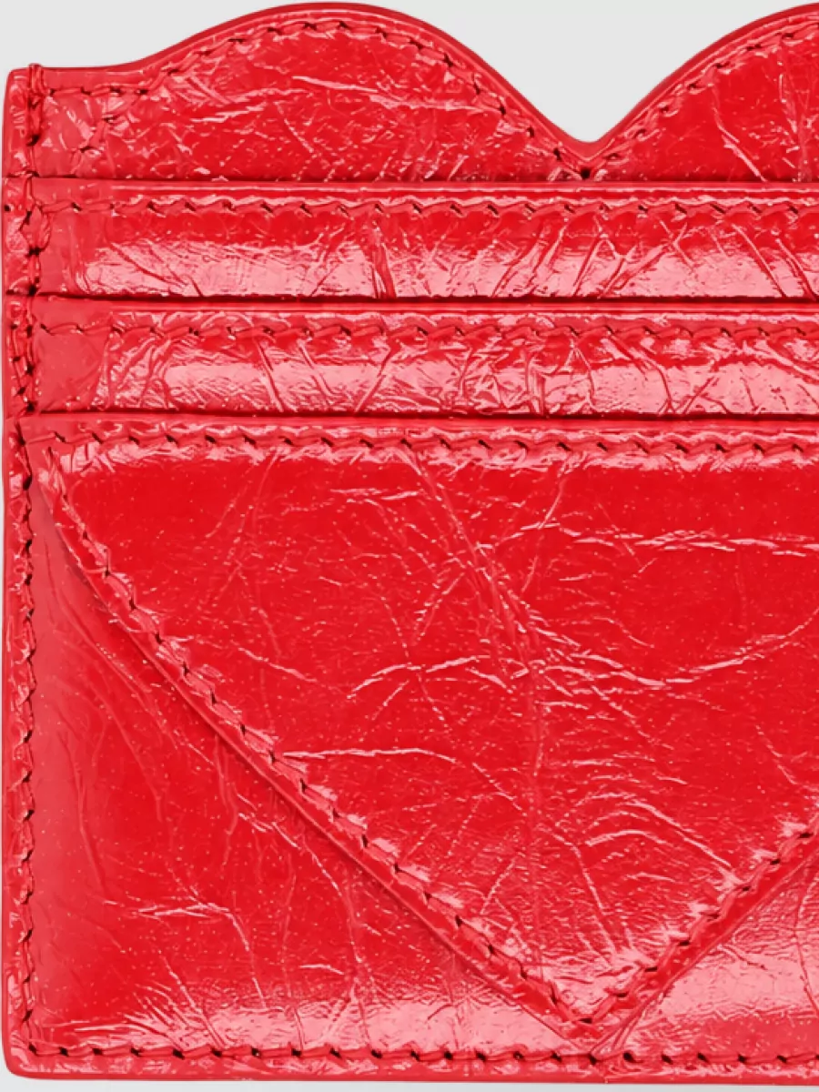 Vivienne Westwood Leather Heart Card Holder