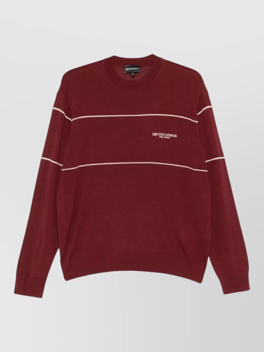 Emporio Armani virgin wool pullover