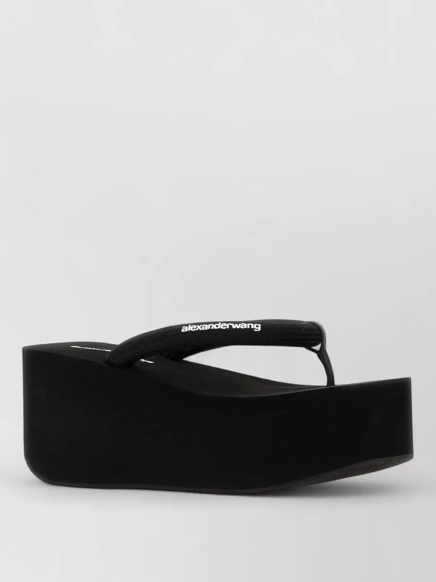 Alexander Wang platform thong sandals