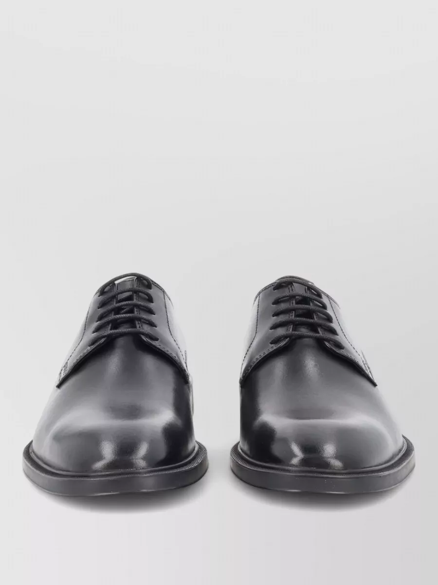Hugo leather derby shoes