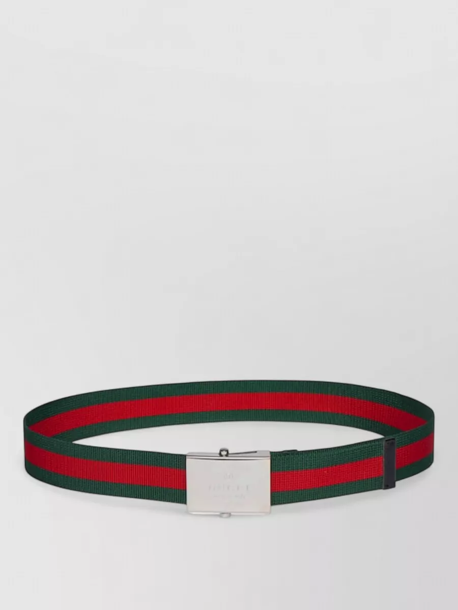 Gucci Web Fabric Belt