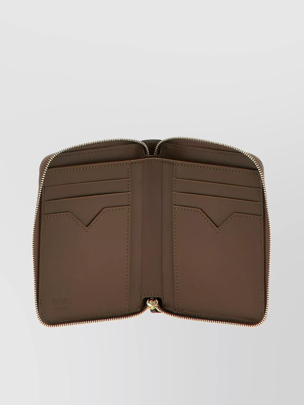 Fendi Medium Ff Diamonds Zip-around Wallet