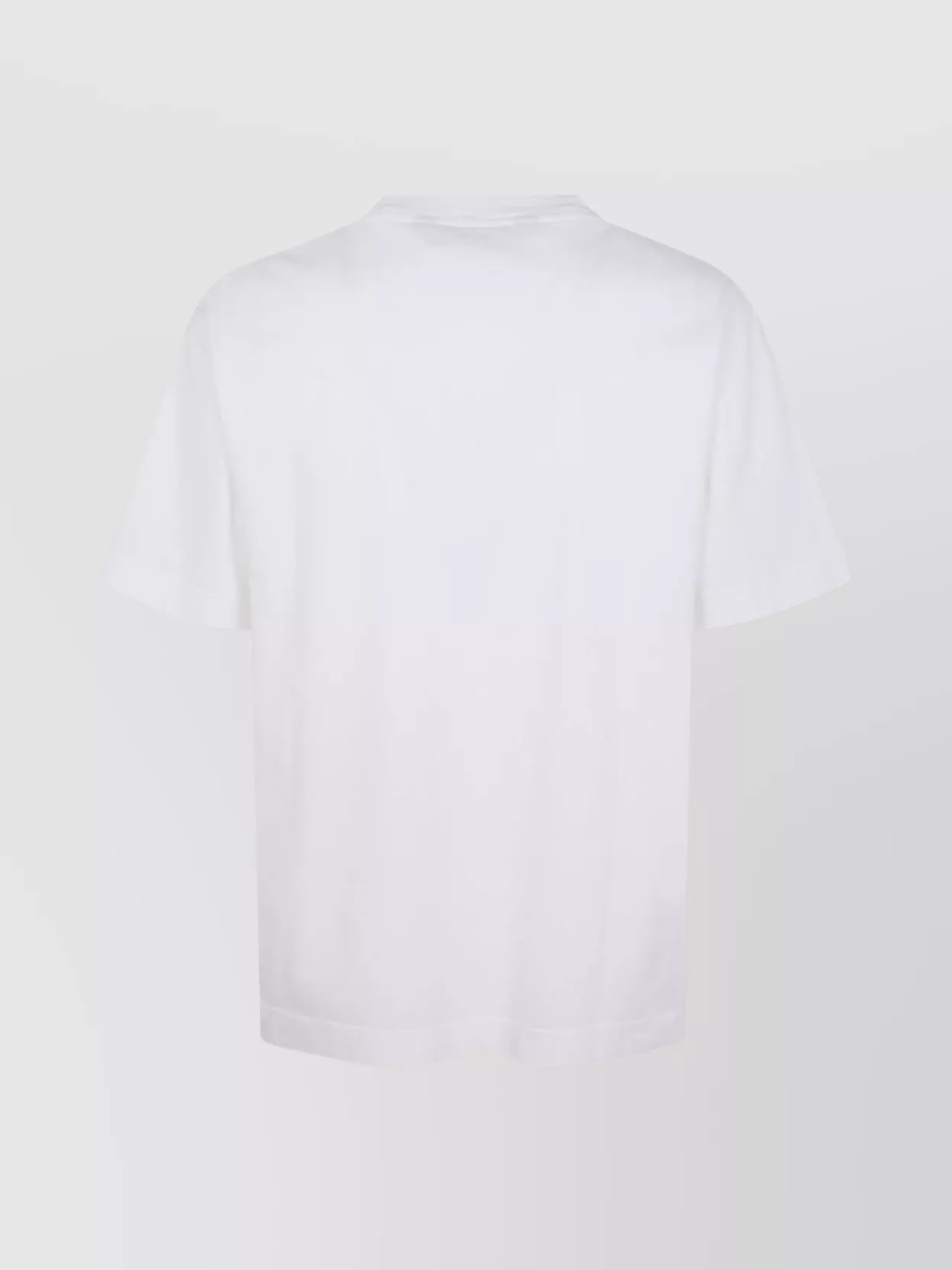 Palm Angels Regular Logo T-shirt Short Sleeves In White