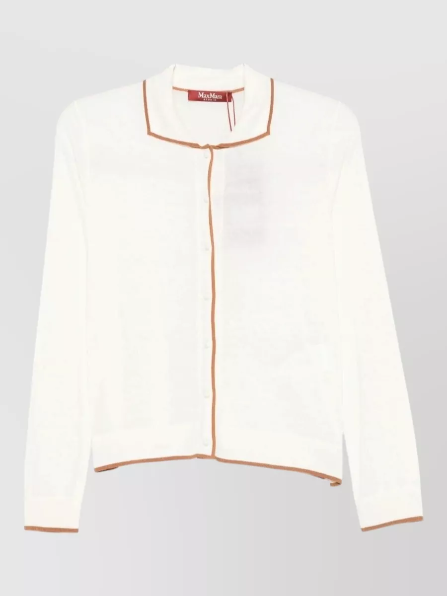 S Max Mara Silk wool cardigan