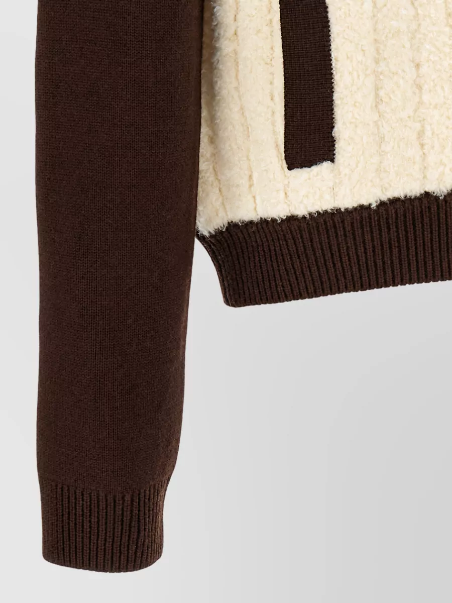 Casablanca Wool Zip Jacket